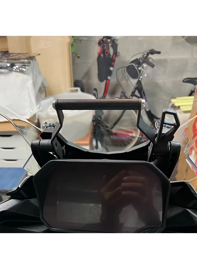 Black Motorcycle GPS Phone Mount For BMW F900XR 2020 2024 Adjustable Handlebar Holder - Image 4